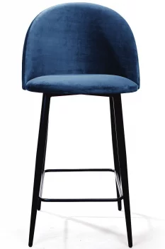 Cтул полубарный Thomas 48X49X94 CM синий