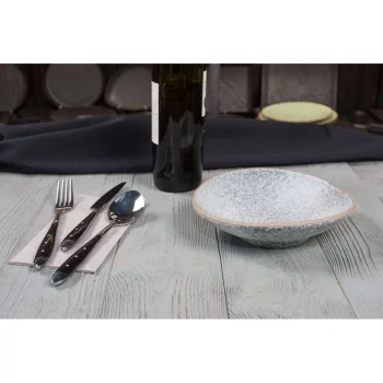 Салатник 450 мл 19,5*17,5 см h5/4,3 см Side Up Stone Untouched Taiga P.L. Proff Cuisine [6]