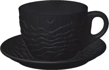Чайная пара Black Raw Wood 200 ml