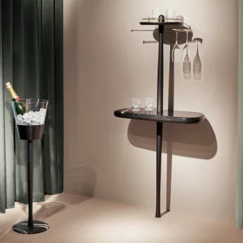 Барный остров Bar Station 67X34X138 CM чёрная