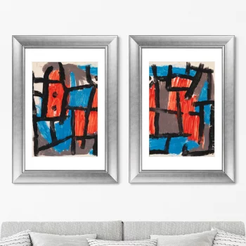 Диптих The Hour Before One Night 51X71 / 51X71 CM