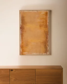 Абстрактная картина Selnar желтая 60X90 CM