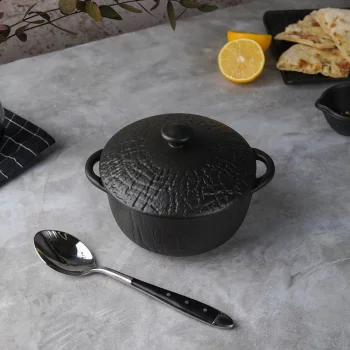 Бульонница Black Raw Wood Ø15 CM