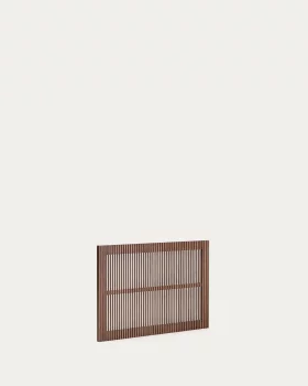Изголовье из массива ясеня с отделкой под орех Beyla 105X3X70 CM