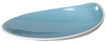 Тарелка фарфоровая Jomon Blue 14X11X4 CM