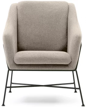 Элегантное кресло Brida 65X73X82 CM бежевое
