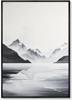 Набор из двух постеров на холсте Landscape collection Reflection 75X105 / 75X105 CM