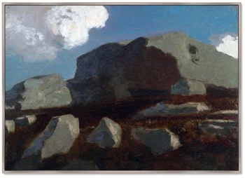 Постер Landscape with Rocks near Royan 105X75 CM