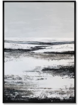 Композиция из двух репродукций картин на холсте Winter 75X105 / 75X105 CM