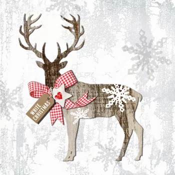 Салфетки country xmas deer 20 шт