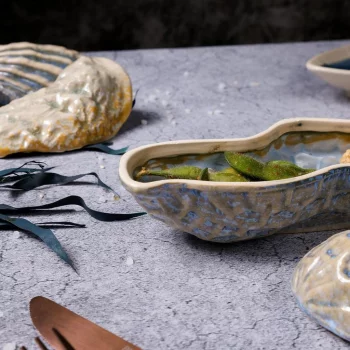 Блюдо для подачи с крышкой Frutti di Mare 23X7 CM