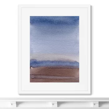 Постер в раме The deep depth of the sky 42X52 CM