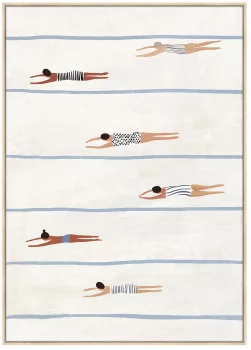Постер Swimmers 100X140 CM