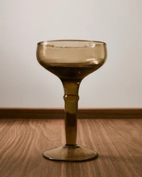 Бокал для вина Vinea из коричневого переработанного стекла 9.5X9.5X15 CM