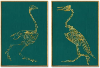 Диптих на холсте The Medieval period 75X105 / 75X105 CM
