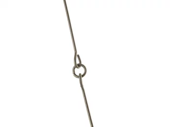 Часы настенные с подвесом Aviere Gold Belgium 30X6X63 CM