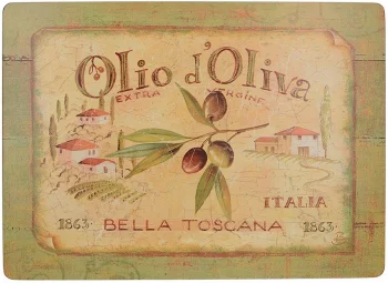 Набор из 4 подставок Olio D Oliva 40X29 CM