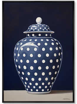 Диптих постеров на холсте Porcelain vase 75X105 / 75X105 CM