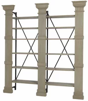 Стеллаж Cabinet Burgundy 236X54X245 CM