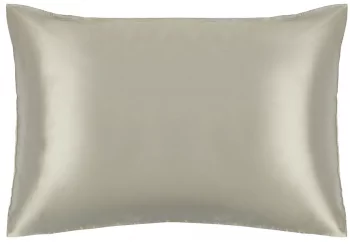 Наволочка из натурального шелка Essential 50X70 CM светло-серого цвета