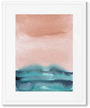 Набор из двух постеров Sea views 42X52 / 42X52 CM