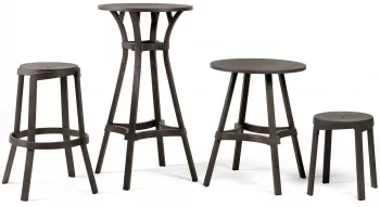 Табурет пластиковый барный Stack 48X48X77 CM