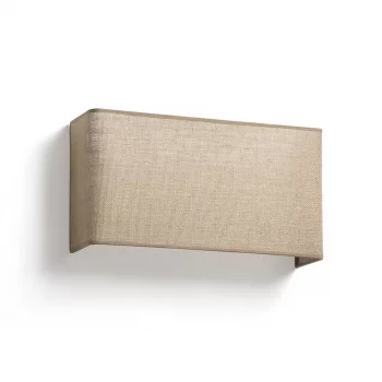 Горизонтальный настенный светильник Otton RCT из джута 37X20X10 CM