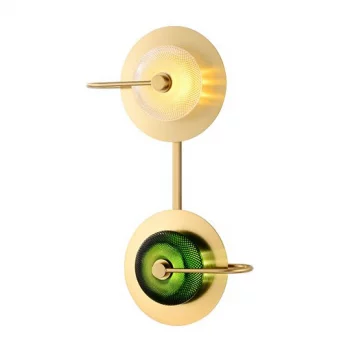 Настенный декоративный светильник Green Disk 28X8X59 CM