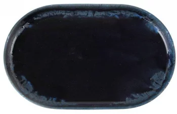 Тарелка овальная Root Blue 18X11 CM