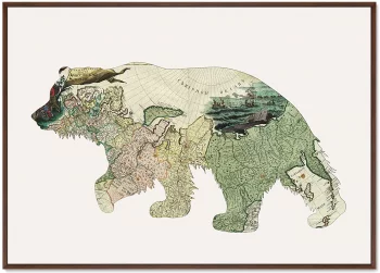 Постер Master of the Taiga 105X75 CM