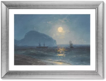Постер Moonlit night 81X61 CM