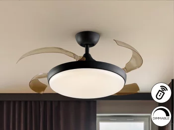 Потолочный вентилятор с подсветкой Venturi 50X50X35 CM