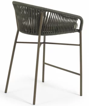 Барный стул Yanet 55X50X85 CM зелёного цвета