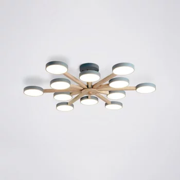 Потолочный светодиодный светильник Turna 122X122X25 CM