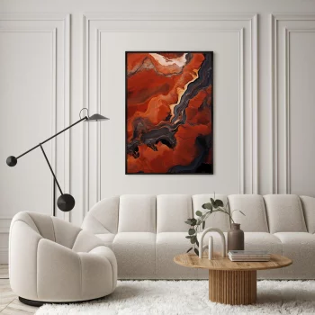 Постер на холсте Stone color Palettes and Shapes 75X105 CM