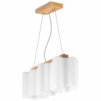 Подвесная люстра Nubi Legno 54X20X40 CM