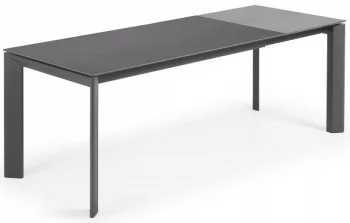 Раскладной стол Atta 160-220X90X76 CM тёмно серый