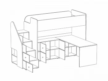 Композиция Play 5 267.5X176X179.5 CM