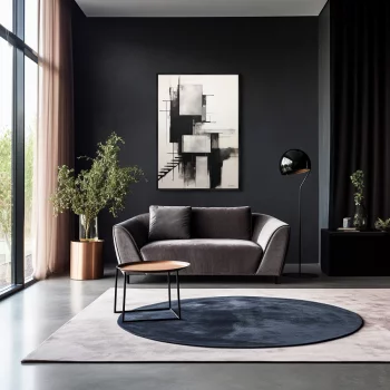 Постер на холсте In bianco e nero 75X105 CM