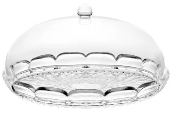 Блюдо сервировочное с крышкой Vanity Ø30 CM