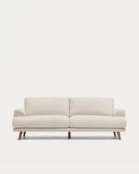 Бежевый трёхместный диван Karin 228X97X92 CM