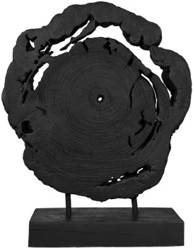 Декоративный диск из тика Imaatom 35X10X50 CM