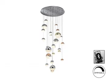 Подвесной светильник Sphere LED цветной 83X220 CM
