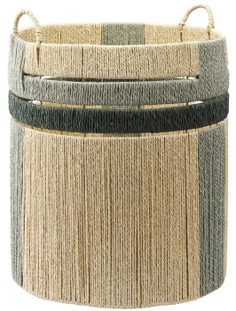 Корзина плетеная Bongo Sage Ethnic 41X41X52 CM