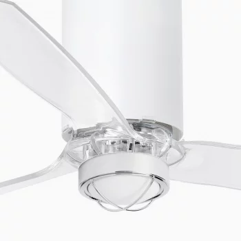 Потолочный вентилятор со светодиодной подсветкой Mini Tube Fan 128 CM