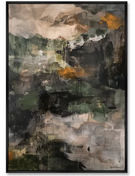 Репродукция картины на холсте Foothills After a Thunderstorm 75X105 CM