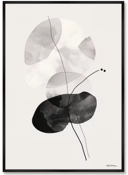 Набор из двух постеров на холсте Aerial Blooming 75X105 / 75X105 CM