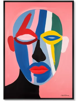 Постер на холсте The Mask Collection The Fans 75X105 CM