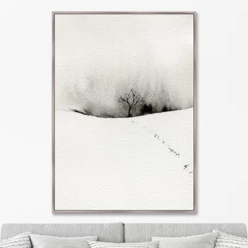 Постер на холсте Winter etude 75X105 CM