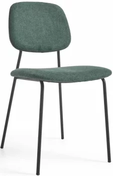 Стул Benilda 53X48X83 CM зелёного цвета